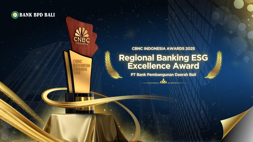 Bank BPD Bali Raih Penghargaan Regional Banking ESG Excellence Award
