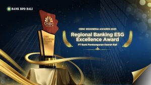 Bank BPD Bali Raih Penghargaan Regional Banking ESG Excellence Award