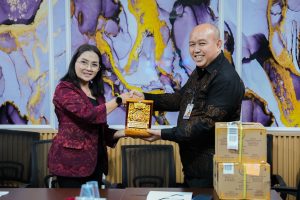 Ketua K3S Kabupaten Badung, Nyonya Rasniathi Adi Arnawa dan rombongan melaksanakan kunjungan kerja sekaligus study tiru ke Dinas Sosial Kota Tangerang Selatan, Kamis (30/10)