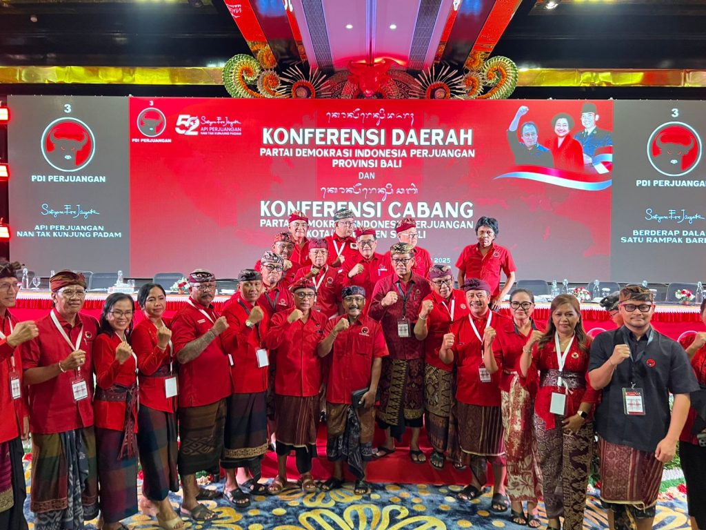 Koster Kembali Pimpin DPD PDI Perjuangan Bali, Giri Prasta Ketua di Badung