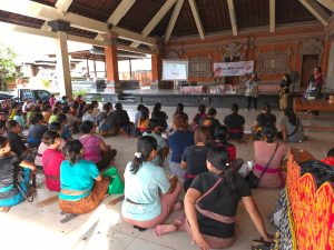 Kerjasama PLN Indonesia Power UBP Bali dan Puskesmas IV Denpasar Selatan laksanakan penyuluhan HIVAIDS di Banjar Begawan Pedungan