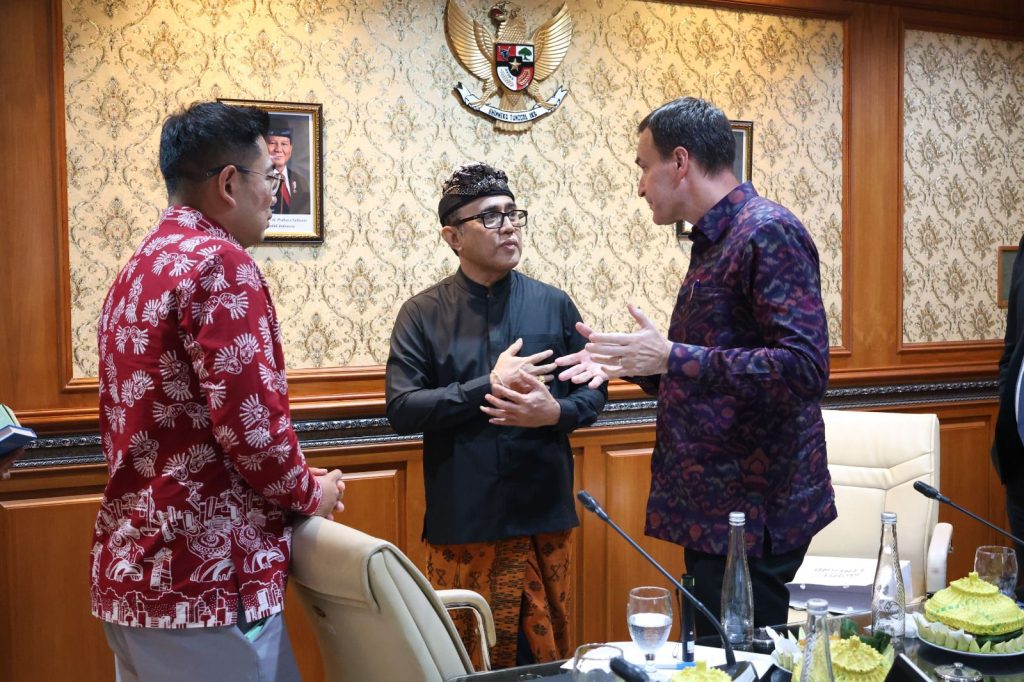 Walikota Jaya Negara Terima Kunjungan Dubes Finlandia, Jukka-Pekka Kaihilah