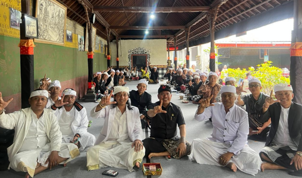 Menjaga Nyala Spiritualitas Bali: Sosialisasi Empat Pilar di Pura Bukit Mentik Bangli