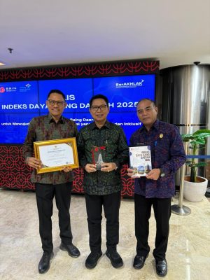 Bupati Adi Arnawa Jadi Pembicara di BRIN, Pemkab Badung Terima Sertifikat Apresiasi IDSD Tahun 2025