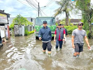 Wabup Badung Tinjau Titik Banjir di Kedonganan, Pastikan Penanganan Cepat dan Siapkan Solusi Jangka Panjang