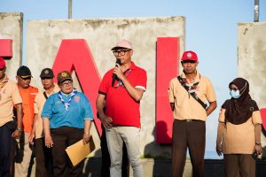 Gerakan Pramuka Kwarcab Badung Gandeng DLHK, Bersihkan Pantai Jerman Kuta Sekaligus Sosialisasi PSBS