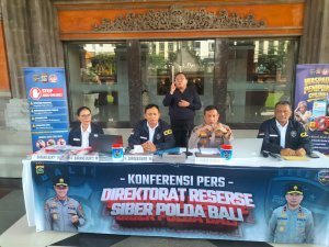 Resahkan Masyarakat Ditressiber Polda Bali Gulung Judi Online Jaringan Internasional dan Prostitusi Daring