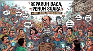 Separuh Baca, Penuh Suara