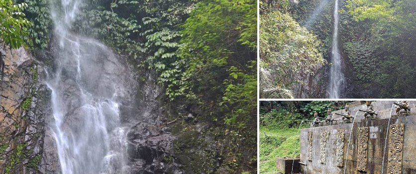 Air Terjun Jagasatru di kabupaten karangasem bali