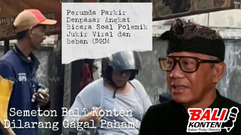 Klarifikasi Perumda Parkir Denpasar Terkait Polemik Jukir dan Beban UMKM