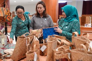 Terima Kunja Jepara, TP. PKK Badung Saling Tukar Wawasan Program Pemberdayaan