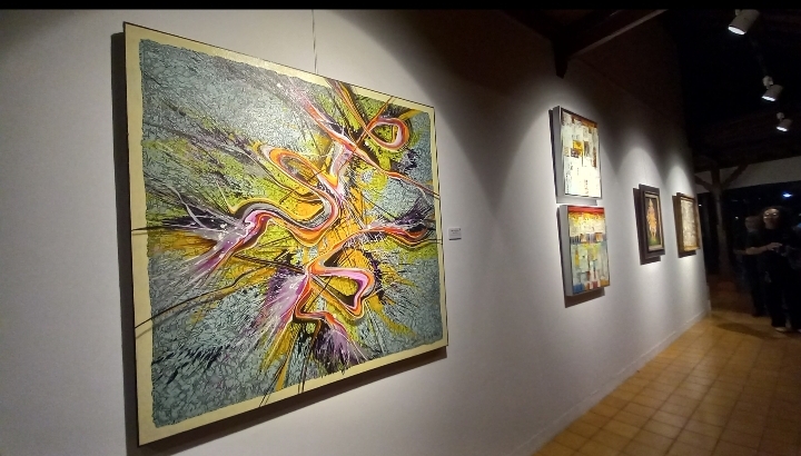 Santrian Art Gallery Sanur Fasilitasi Pameran Karya Perupa Payangan